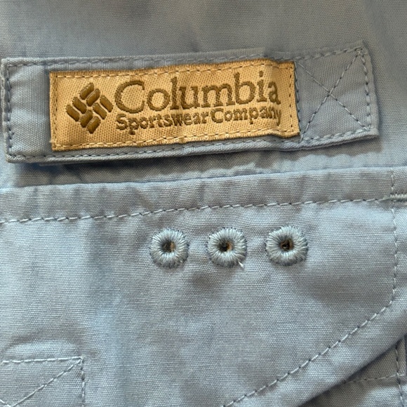 Columbia Men's PFG Bahama II Short Sleeve Utility Shirt, Size L - Picture 14 of 15